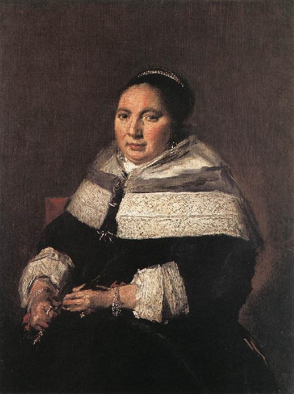 HALS, Frans Portrait of a Seated Woman oil painting image